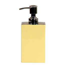 Better Trends Trier Bath Accessories Coll is impeccably Design Crafted to add Enduring Style for Exceptional Elegance to Bathroom 100% Stainless Steel in Vibrant Colors, Lotion Dispenser, Yellow