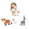 Nativity Window Cling Set, Decorative Figures and Characters, Christmas Activity
