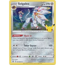 Solgaleo - 021/025 - Holo Rare