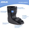 Jewlri Walking Boot, Short Air Walker Fracture Boot Support for