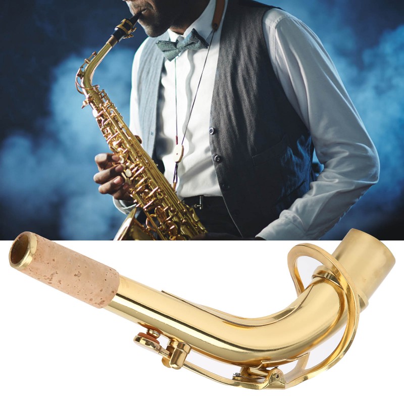 Saxophone Neck Brass for Alto Sax Bend Tube Musical Instrument