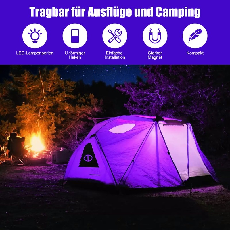 Alweysup UV Black Light Tube 10 W Pack of 2