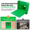 Bee Hive Entrance Reducer, 6 Pack Plastic Beehive Entrance Reducer,Green