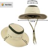 SUN CUBE Wide Brim Sun Hat for Men Women Outdoor