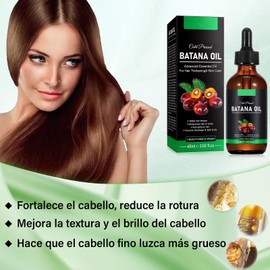 2PCS Aceite De Batana, Aceite De Batana Para El Cabello, Batana Hair Oil, Elimina Las Puntas Divididas, Mejora El Resplandor Y La Nutrición Para Todo Tipo De Cabello, 60ml，2.02 Fl Oz