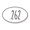 AK Wall Art Point 262 Funny Marathon Running Oval Car Vinyl Sticker - SELECT SIZE - (A) X-Small: 3"