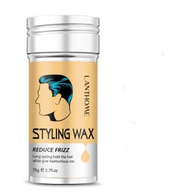 Hair Styling Wax, 75g, Anti-Frizz Formula with Long-lasting Hold, Non-greasy