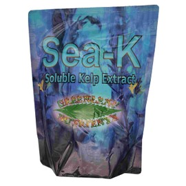 Organic Sea-K for Plants Seaweed and Kelp Fertilizer Supplement Concentrated Extract Powder Nutrient