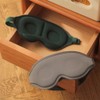 HorizonMega Cooling Eye Mask for Sleeping, 3D Construction, Light Blocking,