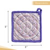 Maison d' Hermine Pot Holders 100% Cotton Heat Resistant Potholders