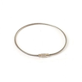 Lumina D key ring wire 20cm 10p camping storage ring lock selection 1 10 sets/selection 2 2mmx20CM