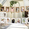 RAFIYU 20Pcs Paper Photo Frames, Small Paper Picture Frames 11.5