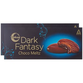 Sunfeast Dark Fantasy Choco Meltz, 50 grams (Pack of 2)