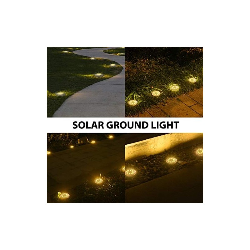 Luces solares de tierra LED para exteriores TIRI SMART paquete