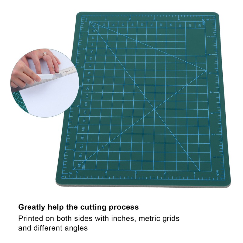 Carving Hobby Knife Kit Cutting Mat Handle Blades Ruler Art