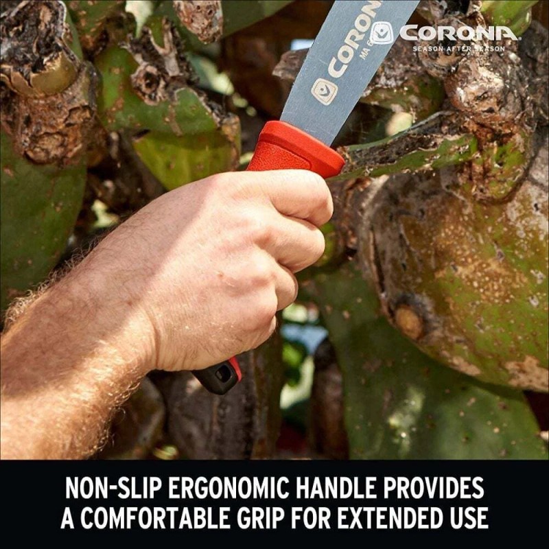 Corona Machete 22In Tempered Steel With Ergonomic Handle