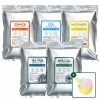 Need Nature 니즈네이처 티트리 모델링팩 1kg+팩도구 [(진정영양생기)시카 400g] Niznature Tea Tree Modeling Pack 1kg + Pack Tools [(Soothing Nutrient Vitality) Cica 400g]