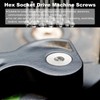 PATIKIL 1/4-20 x 1-1/8" Flat Head Socket Cap Screws, 20