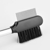 2Pcs Eyebrow Brush with Metal Teeth Eyelash Comb Separator Brow