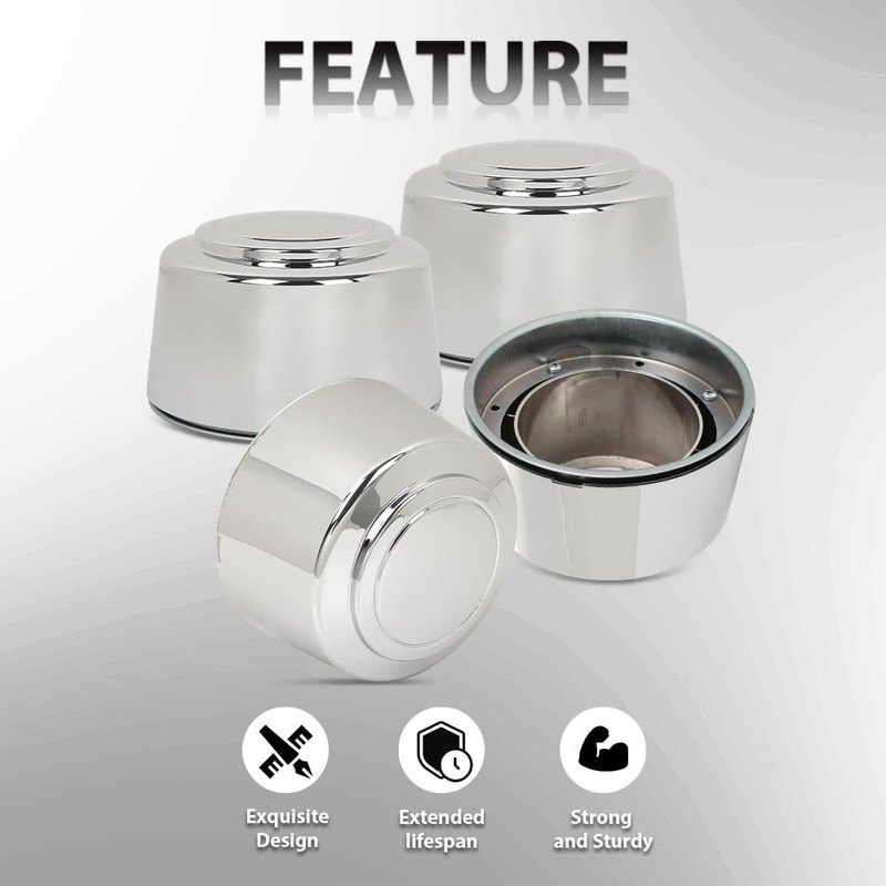 G-PLUS Wheel Center Hub Caps Nut Covers 8 Lug 16