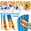 23pcs/13 Piece Plamo Paint Toning Stick Paint Dish Paint Tool