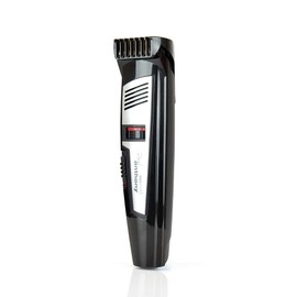 Paul Anthony 'Pro Series T2' Cordless Beard & Stubble Trimmer/Lightweight/Self Sharpening Stainless Steel Blades / 4 Interchangeable Comb Guides/Precision Taper/Black - H5117BK