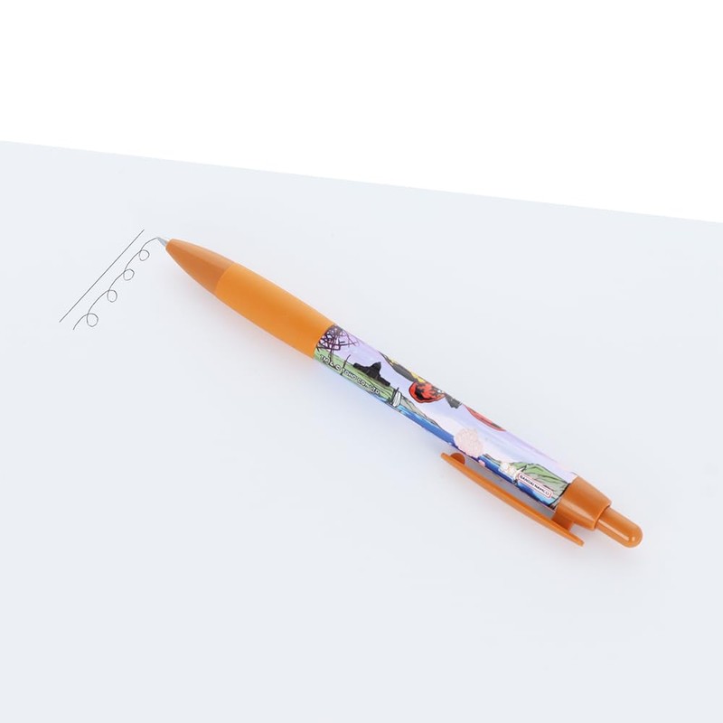 Sunstar Stationery Godzilla Ballpoint Pen, Set of 3, Japan Art