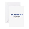 CafePress Trust Me I'm A Trader Folded Greeting Cards (10-pack)