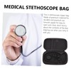 IWOWHERO 1Pc Portable Stethoscope Carrying Bag with Mesh Pocket Stethoscope