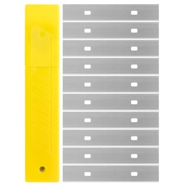 Bates- Replacement Scraper Blades, 4 Inch, 10 Pcs, Scraper Blades, Floor Scrapper Blade, Replacement Razor Blades, Carbon Steel Razor Blades, Paint Scraper Blades, 4 Inch Scraper Blades