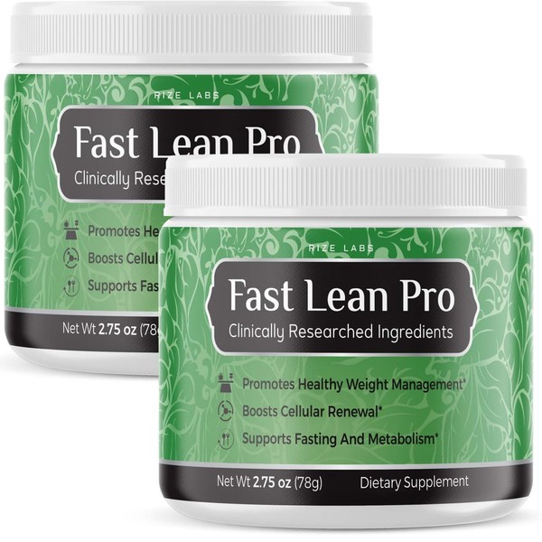 rize labs (2 Pack) Fast Lean Pro, Official Fast Lean