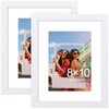 smiry Picture Frame 8x10, Display Pictures 5x7 with Mat or