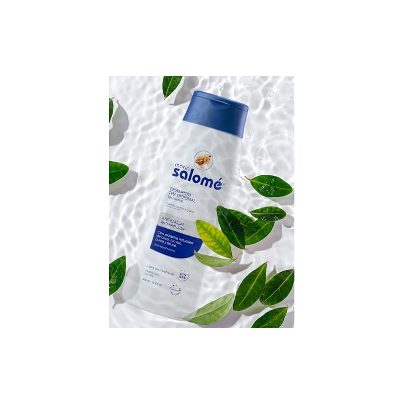 Shampoo Maria Salom_ 400ml - Antica__da y estimula el Crecimiento.