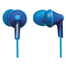 Panasonic RP-HJE125-A Wired Earphones, Blue, 7 x 9.8 x 20