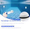 2 Pack 1.5" Threaded Pool Plugs with T-Wrench, Pool Jet