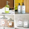 KSIWRE 30 PCS Laundry Labels for Jars,Matte Minimalist Laundry Stickers