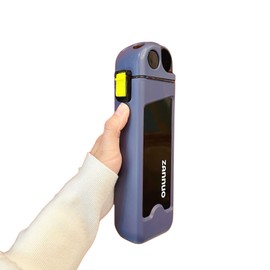 ANMEISH Sports Water Bottle 350ML,Leakproof Square Water Bottle with Straw, BPA Free Plastic Portable Drinks Bottle, Sturdy and Durable Flat Water Bottle for Sports, Fitness, Gym, Cycling (Dark Blue)