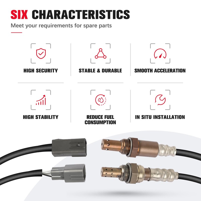 QIJIAUTO O2 Oxygen Sensor for Subaru Forester 2011-2013 2.5L, Impreza