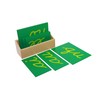 Adena Montessori Sandpaper Double Letters, Cursive, with Box
