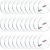 Enoin 30 Pack 1.5 inch Acrylic Circle Blanks - Acrylic