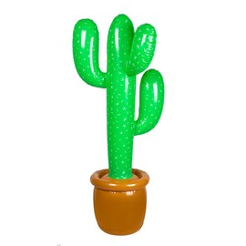 Boland 54426 Inflatable Cactus, 86 cm, Water Toy, Decoration, Party Decoration for Pool, Summer Party and Theme Party