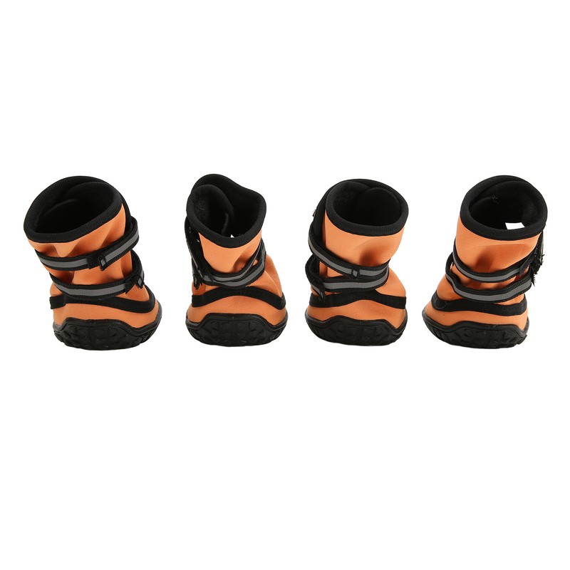 Dog Boots Waterproof Prevent Slipping Reflective Adjustable Outdoor Dog Shoes