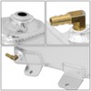 Auto Dynasty Aluminum Coolant Expansion Recovery Overflow Tank/Bottle Compatible with