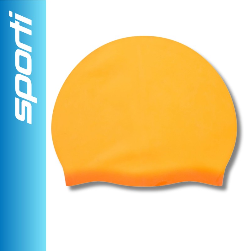 Sporti - Gorro de natación de silicona para niños, color