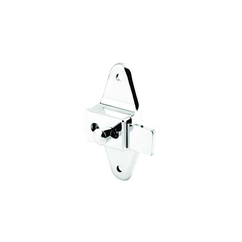 Prime-Line 656-6602 Door Slide Latch Set, 1-1/4 In., Pilaster, Zamak,