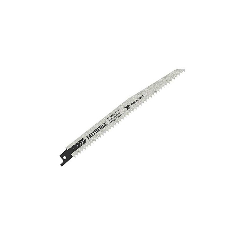 S1111DF Bi-Metal Sabre Saw Blade Demolition 228mm 6 TPI (Pack