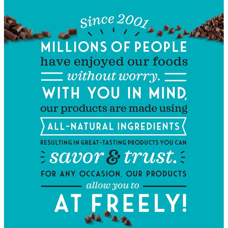 Enjoy Life Dark Chocolate Morsels, Baking Chocolate Chips Bundle, Vegan,