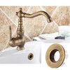2 Pcs Brushed Brass Sink Overflow Ring, Brushed Nickel Bath