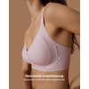 SHARICCA Women's Bra Without Underwire Comfortable Seamless Bra T-Shirts Push