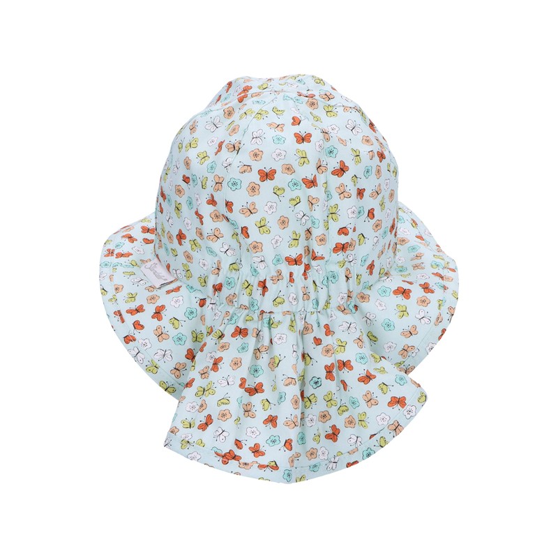 Sterntaler Unisex Children's Sun Hat Butterflies Children's Hat, light green